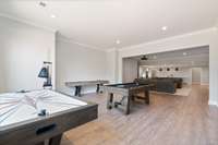 You have a pretty clean pallet here to modify this basement to your personal needs!