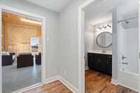 Full bath and additional amenities in the 30xx50' workshop it also has a carport and RV hook-ups. Convenient access to the Training Building.