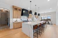 48' professional 6 burner with griddle and dual range.