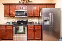 All appliances remain including the Refrigerator - New microwave!