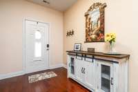 Beautiful foyer awaits as you enter the front door