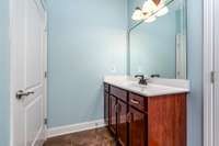 Convenient second vanity