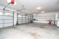 Wow!  This 3-car Garage is huge!