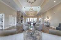 Beautiful Clubhouse offers so many opportunities for the residents