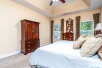 Offers two sunny windows