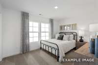 Your upstairs secondary bedroom is also spacious & complete with an ensuite bathroom.