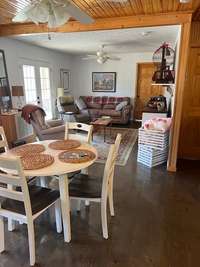 EATING AREA OFF KITCHEN