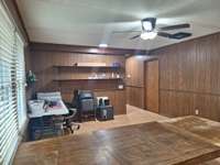 Large dining room.