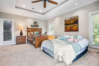 Second bedroom is as large as the primary suite.