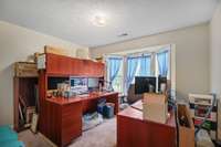 Bedroom used as work-from-home office