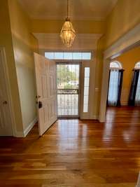 Front Entry, Metal Storm Door