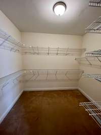 Primary Bathroom Walk-in Closet