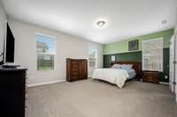 First floor primary suite.