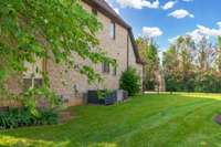 Beatifully landscaped yard, landscaping and fully fenced backyard provides estate living without a large area to maintain.