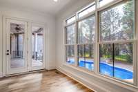 You will love the view from your master and the fully mature trees offering privacy to your easily maintained backyard.