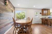 Plenty of space for a dining area as well...
