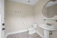 Half bath for pool