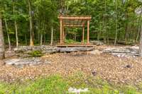 Enjoy all of that amazing view of the hills from the pergola...