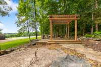 Overlooking the beautiful view of the hills and situated on the most incredible rock outcroppings in Middle Tennessee...