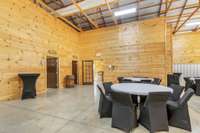 From the business development meetings, the sweet preschool graduations, the baby showers and the Future Farmers of America chapter meetings... this space can handle it ALL!