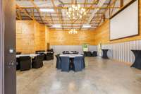 This is the most versatile space you could ask for... it is virtually a blank space to let your creativity flow.