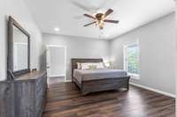 One of three places that could be a bedroom inside of the Lighthouse.