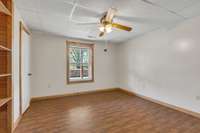 Second bedroom in basement.