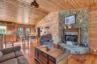 Living room on main level.