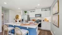 Photos of previously completed home of same floor plan.  Features may vary.