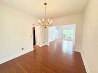 Dining room looking into the formal living