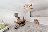 Flex space upstairs