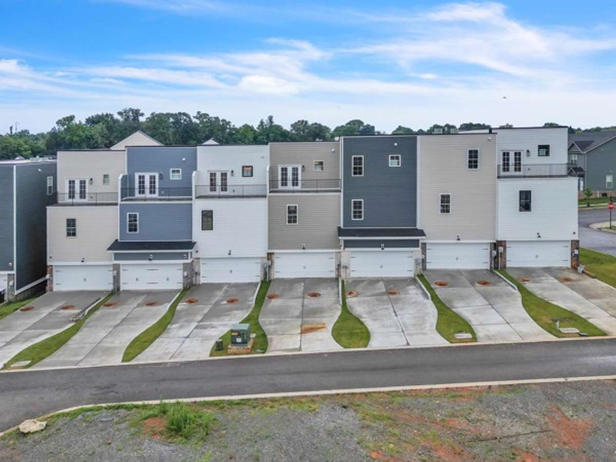 A nice look at these long private driveways, 2 car garages and unique features including large private guest balconies.