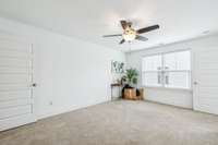 BR 2 offers great space.. definitely large enough to fit a KING BED!