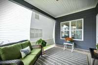 Plenty of space for enjoying eating outdoors...