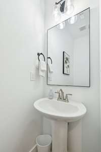 Nice Half Bathroom!