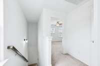 Upstairs landing has a nice closet for extra storage, with entry to Front Bedroom #3