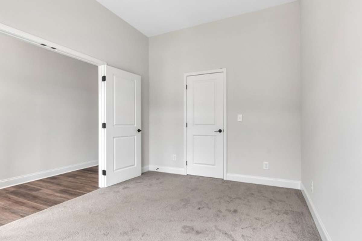 1st floor flex space with a convenient closet for office or hobby supplies.