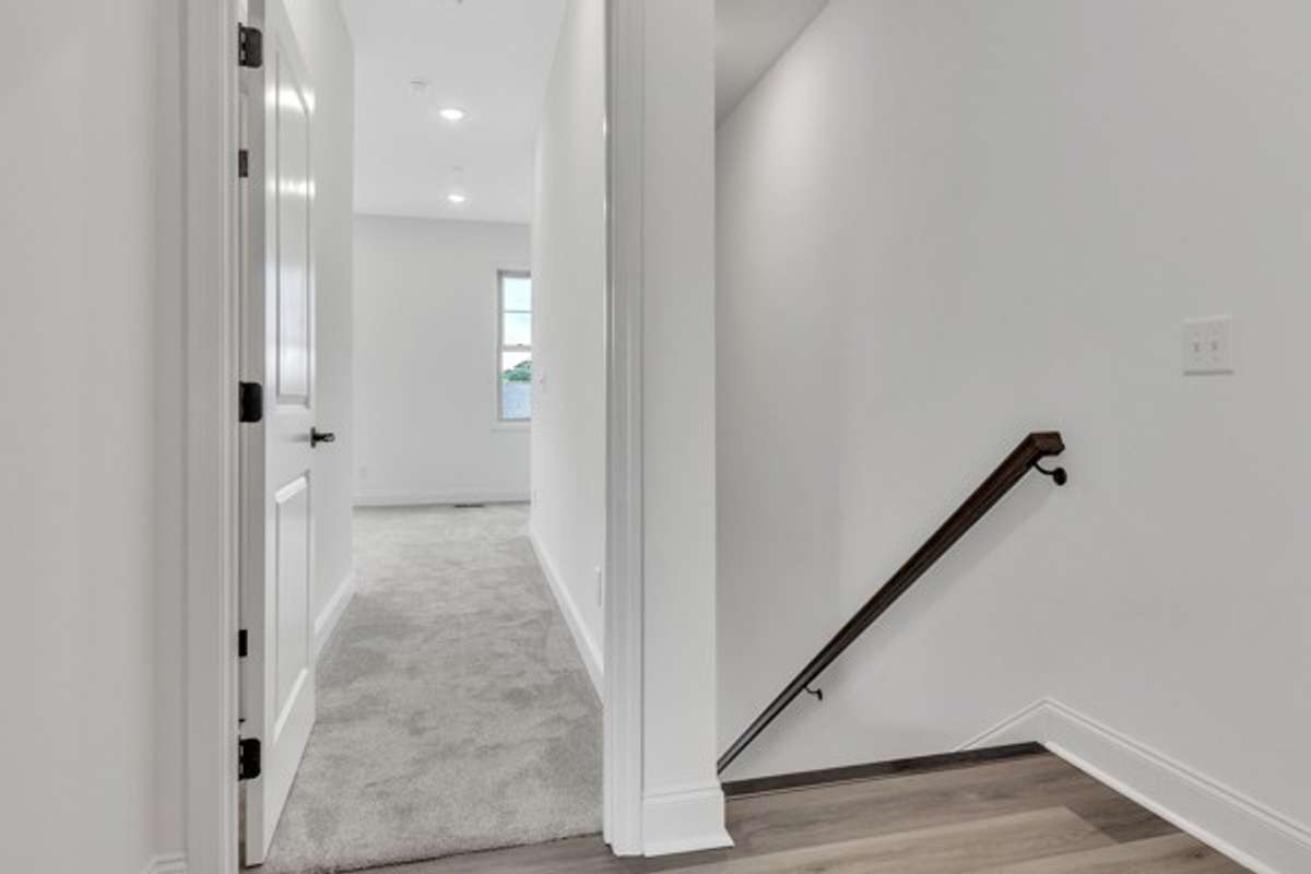 3rd floor landing with owner's retreat to the right.