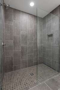 C3-D Guest Bathroom | Warm Finish Palette