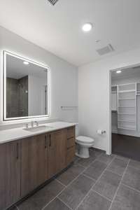 C3-D Guest Bathroom | Warm Finish Palette