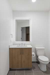 C3-D Powder Room | Warm Finish Palette