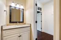 Half hall bath
