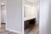 Primary Ensuite bathroom with vanity area