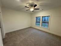 Owners bedroom on the main level.