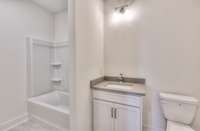 Bath 3 upstairs.