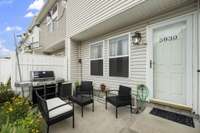 Enjoy your private patio just steps away from your entry door!
