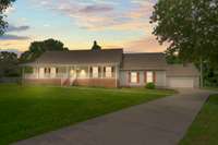 Watching the sun set at this home will be great for those summer evenings!