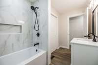 Hall bath