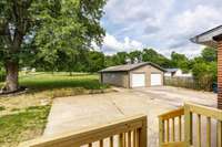View from deck/patio