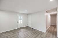 Front door/living area